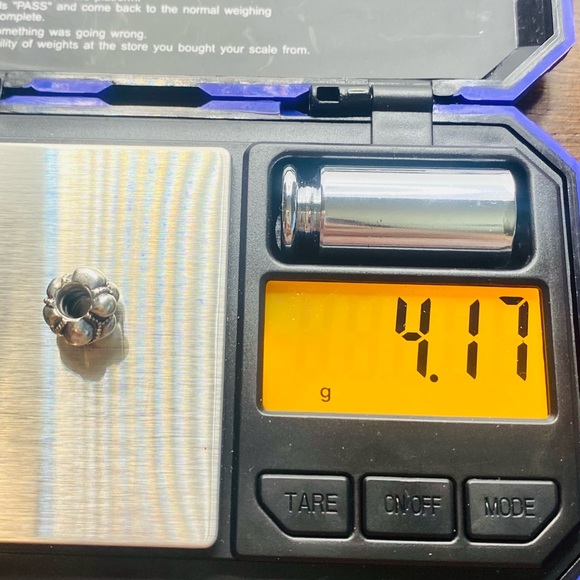 EUC Pandora 790401 Sterling Silver Journey Designer Bead - RETIRED - Picture 7 of 7